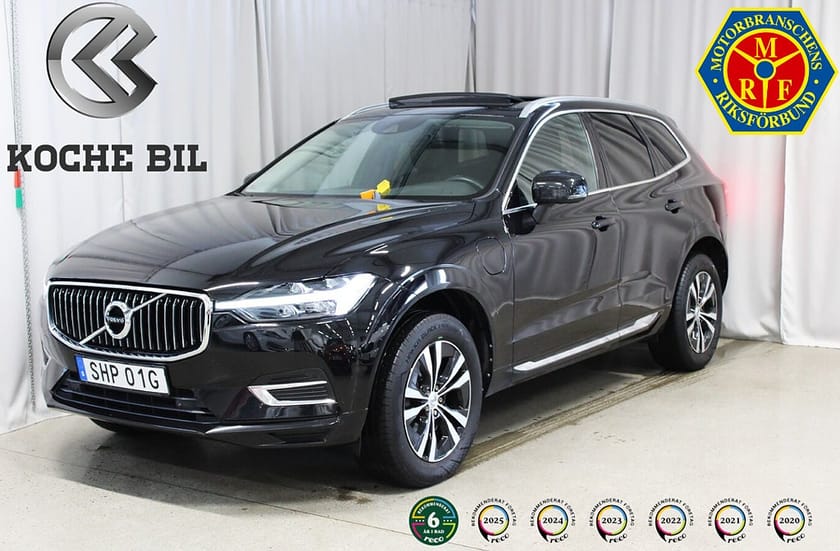 Bild 1 av Volvo XC60 Recharge T6 AWD Inscription Exp, Pano, Drag, Värmare 3,99% Ränta