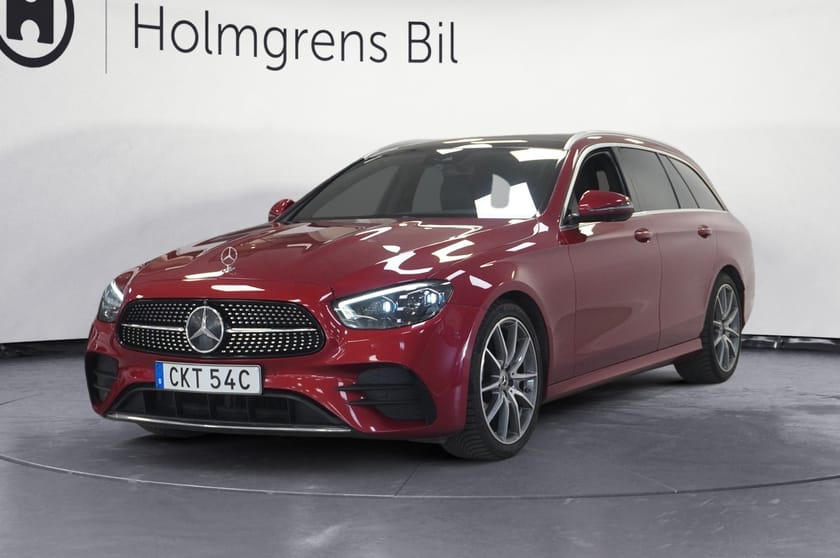 Bild 1 av Mercedes-Benz E 220 T d 9g-Tronic Amg-Line Panorama Drag Burmester