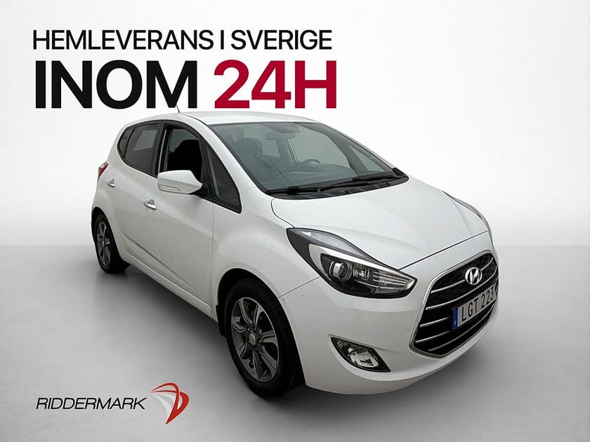 Bild 1 av Hyundai ix20 125hk En-Brukare Kamera Navi Rattvärme Dragkrok