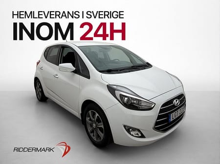 Hyundai ix20 125hk En-Brukare Kamera Navi Rattvärme Dragkrok