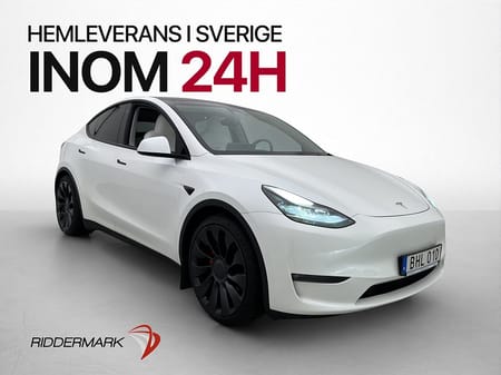 Tesla Model Y Performance AWD MOMS Drag AP Pano Värmare 360°