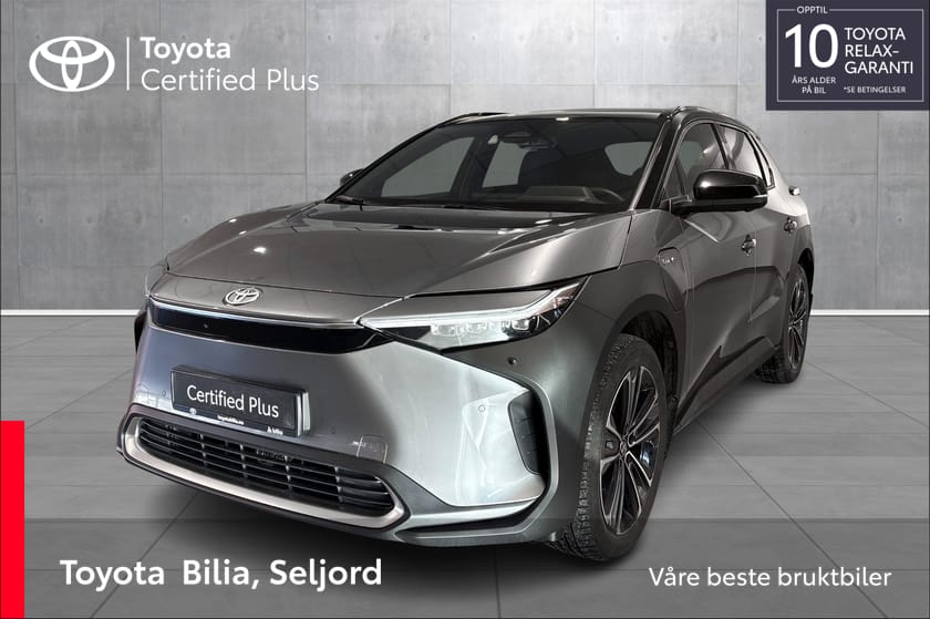 Bilde 1 av Toyota bZ4X /SKINNSETER/LAKKFORSEGLET/PANORAMATAK/20"/