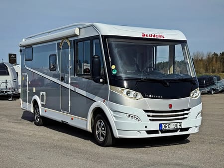 Dethleffs Campervan Fiat Globebus I 008 - 3500kg, Taksäng