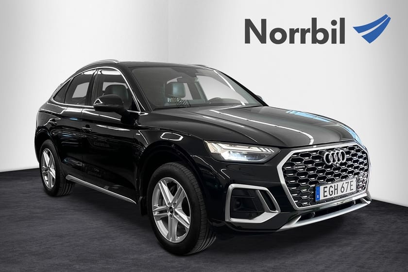 Bild 1 av Audi Q5 55 Sportback TFSI e quattro S LINE 367hk Drag/Pano/Matrix