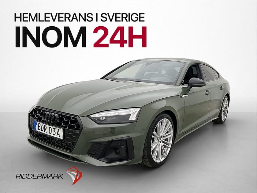 Bild 3 av Audi A5 Sportback 45 TFSI quattro 245hk S-line MOMS Drag  Navi Sensor