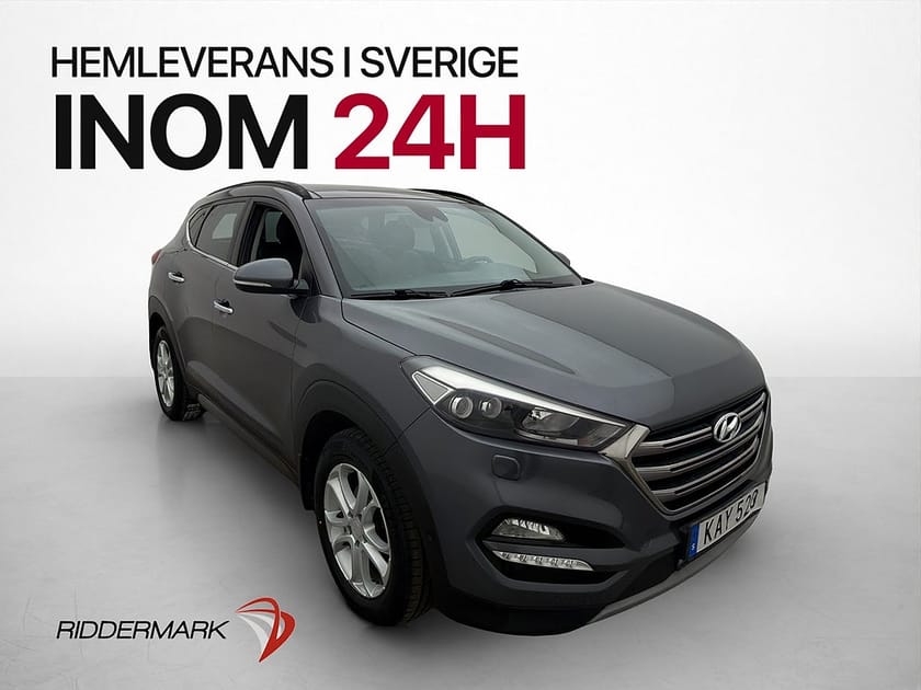 Bild 1 av Hyundai Tucson 1.6 T-GDI AWD Comfort Panorama Kamera Läder