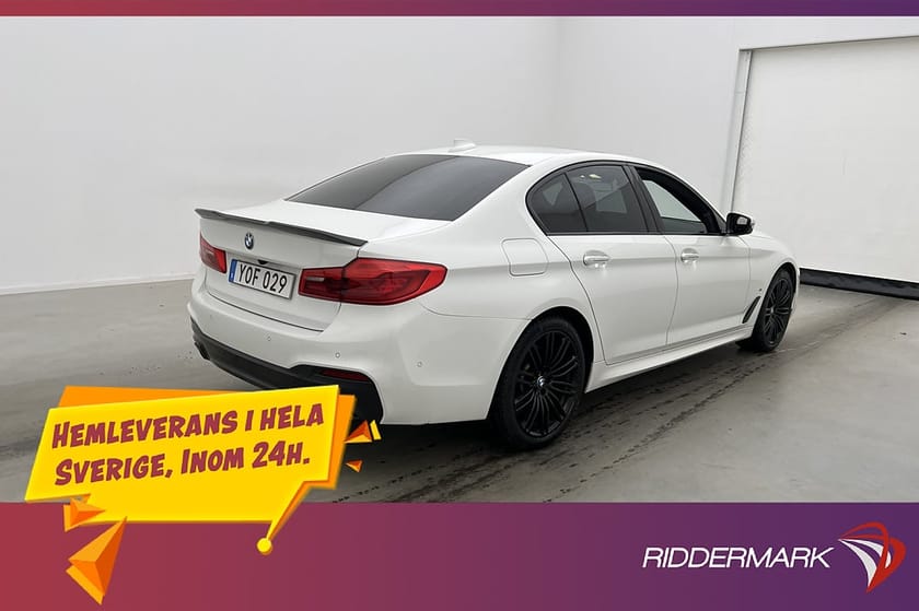 Bild 5 av BMW 530e iPerformance Sedan M Sport Taklucka 360° HiFi HUD CarPlay