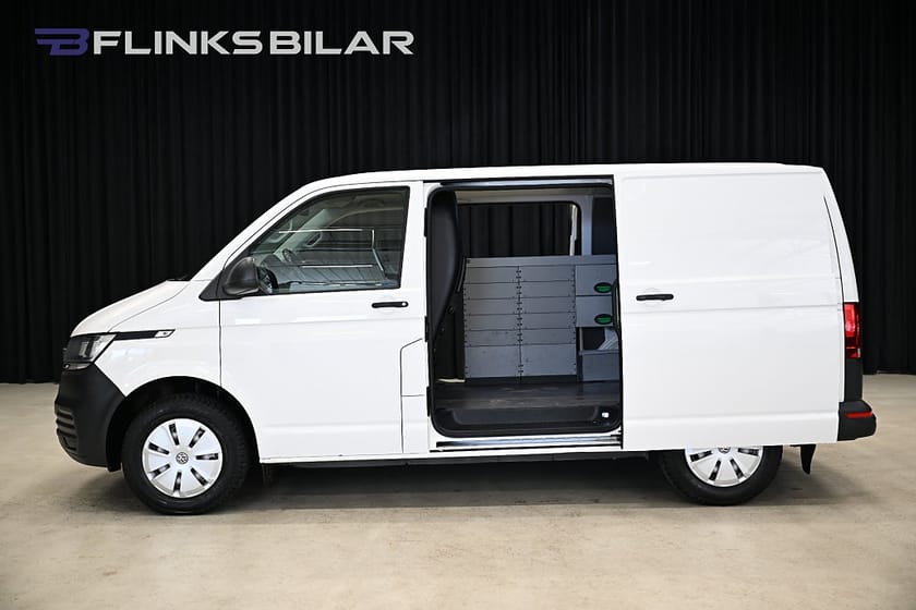 Bild 4 av Volkswagen Transporter 4Motion DSG L2 Inredd|Dubbeldörr|GPS|Backkamera|Leasbar
