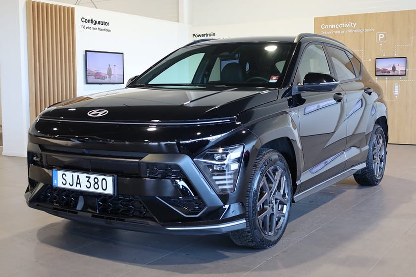 Bild 1 av Hyundai Kona Hybrid 1.6 GDi DCT N-Line / Techpaket / Demobil