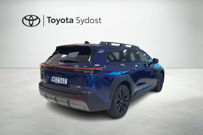 Bild 3 av Toyota bZ4X Touring AWD Executive 20" LM Panorama Skinn JBL Navigation Rattvärme Adaptiv farthållare