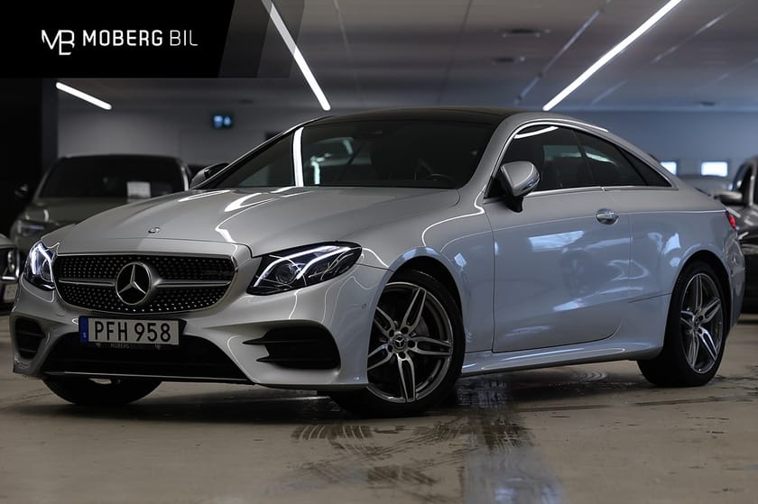 Bild 1 av Mercedes-Benz E 200 Coupé 184hk AMG Line Pano Navi