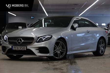 Mercedes-Benz E 200 Coupé 184hk AMG Line Pano Navi