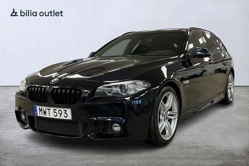 Bild 1 av BMW 520d Touring Steptronic M Sport Dragkrok Skinn Panorama