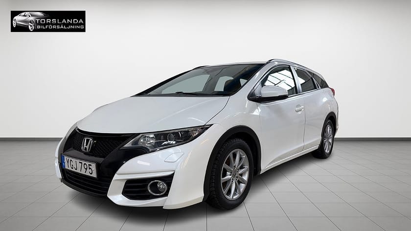 Bild 1 av Honda Civic Tourer 1.6 i-DTEC 120hk |1 ägare |V-hjul |