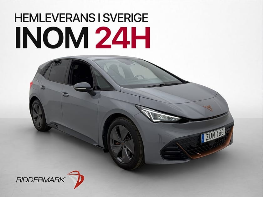 Bild 1 av CUPRA Born 58 204hk Värmare CarPlay Rattvärme MOMS