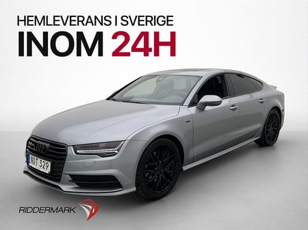 Audi A7 Sportback SB 3.0 TDI V6 Quattro 218hk S-line T-Lucka Värmare