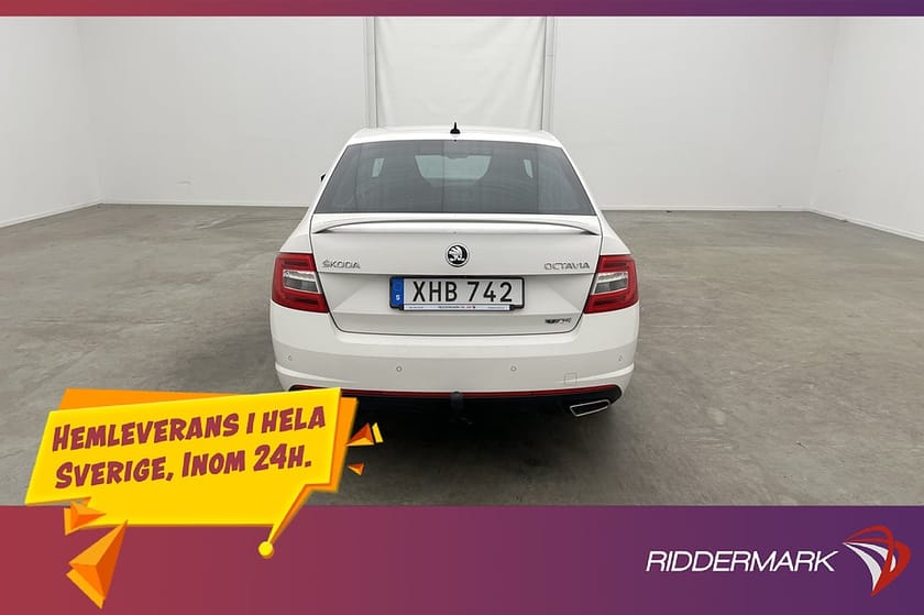 Bild 5 av Škoda Octavia RS Skoda 2.0 TDI 184hk D-Värm GPS Kamera Skinn Drag