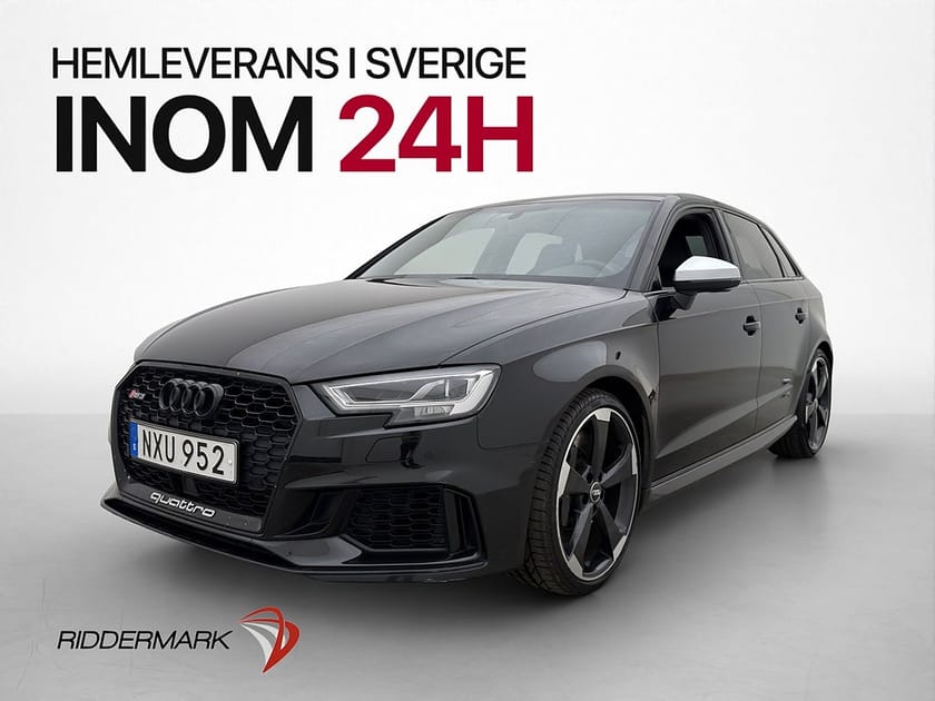 Bild 1 av Audi RS 3 Sportback RS3 2.5 TFSI Q 400hk Cockpit B&O Navi Kamera Skinn
