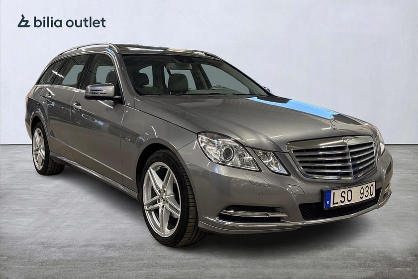 Bild 4 av Mercedes-Benz E 220 T CDI BE aut Elegance 170hk Taklucka Drag LågaMil