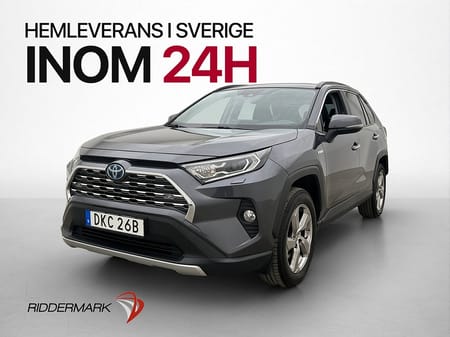 Toyota RAV4 Hybrid AWD-i Executive Skinn Drag Kamera CarPlay