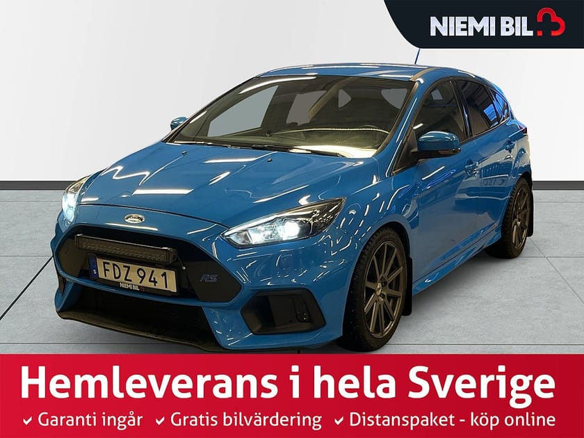 Bild 1 av Ford Focus RS S&V-däck/Kamera/P-sens/Navi/Led-ramp/RS