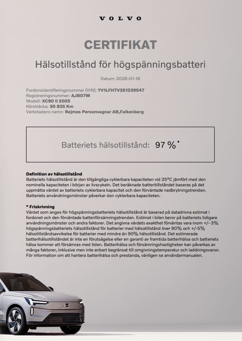 Bild 3 av Volvo XC90 7 Säten T8 Ultra Dark Edition | Drag | Massage | B&W | Luftfjädring |
