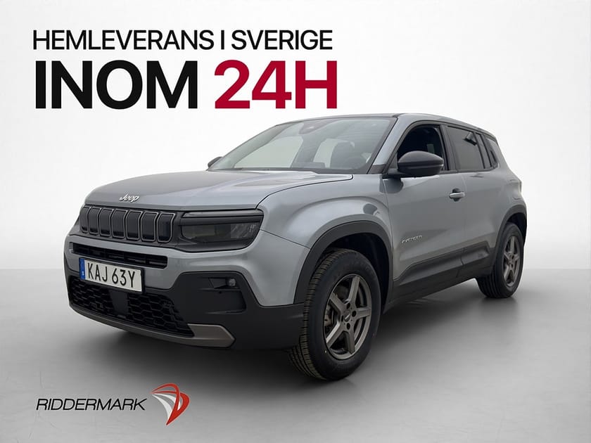 Bild 1 av Jeep Avenger e-Hybrid 100hk Drag Kamera CarPlay Adapt-fart