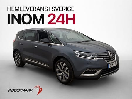 Renault Espace dCi 160hk Zen Taklucka HUD Kamera Navi Drag