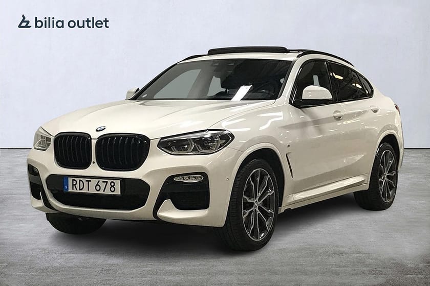 Bild 1 av BMW X4 xDrive20d M Sport 190hk Pano Navi Drag HuD H/K 360°