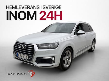 Audi Q7 e-Tron TDI Q 373hk Pano BOSE-Ljud Luftfjädring Drag