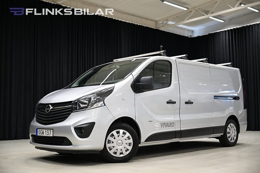 Bild 2 av Opel Vivaro Skåpbil CDTi 145HK L2|Servicebil|Dubbeldörr|Inredd|Moms|SeUtr!!