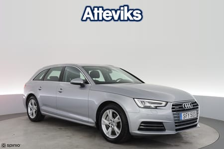 Audi A4 Avant TDI 190hk Quattro Drag Kamera Värm Side assist