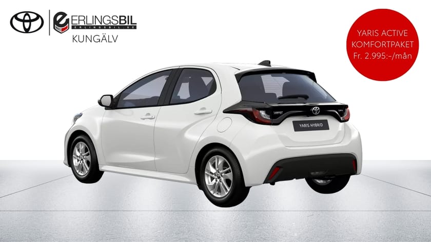 Bild 2 av Toyota Yaris Hybrid 115 1,5 Active KAMPANJ PÅ PRIVATLEASING