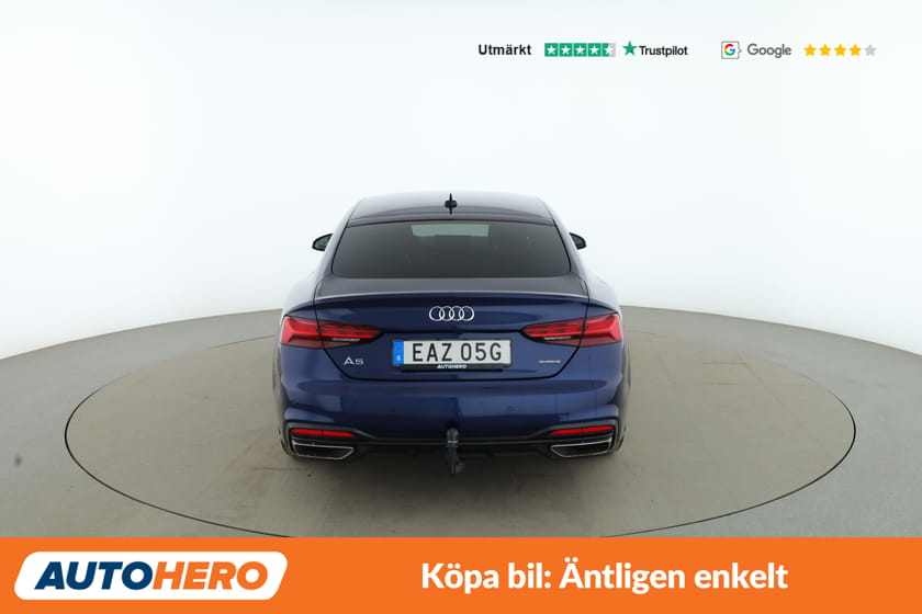 Bild 4 av Audi A5 Sportback 45 TFSI quattro / Dragkrok, Värmare, CarPlay