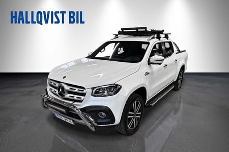 Mercedes-Benz X 350 d 4MATIC 258hk Drag Skinn 360° Korg LED