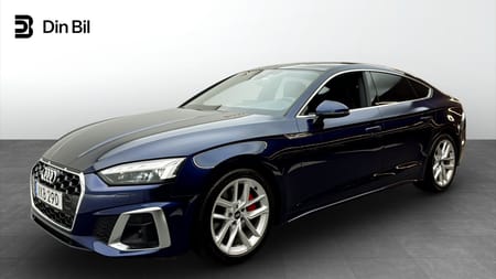 Audi A5 Sportback 45 TFSI quattro 45TFSI S-line 265hk Pano/kamera/drag/värma