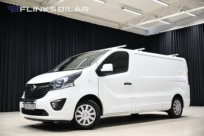 Bild 1 av Opel Vivaro Skåpbil CDTi 125HK L2|Nedlackad|Inredning|Drag|Värmare|GPS|Moms