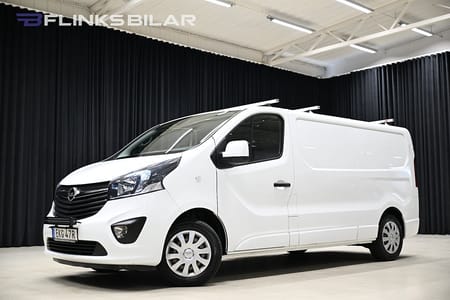 Opel Vivaro Skåpbil CDTi 125HK L2|Nedlackad|Inredning|Drag|Värmare|GPS|Moms