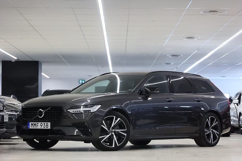 Bild 3 av Volvo V90 Recharge T6 AWD 340hk R-Design H/K Pano Keyless B-Kamera
