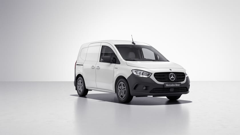 Bild 1 av Mercedes-Benz eCitan 112 skåp L1. Op.leasing kampanj från 2995kr/mån exkl. moms.
