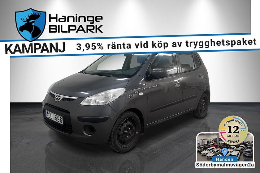Bild 1 av Hyundai i10 1.1 e-Sense /NY-BESIKTAD /NY-SERV /SUPERDEAL fr 3,95%