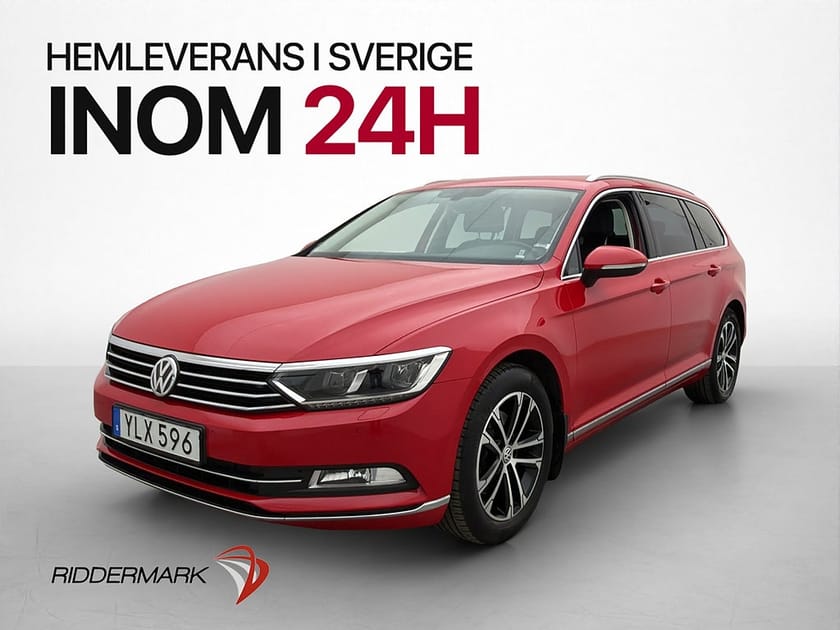 Bild 1 av Volkswagen Passat Sportscombi 2.0 TDI Dragkrok Kamera CarPlay Värmare