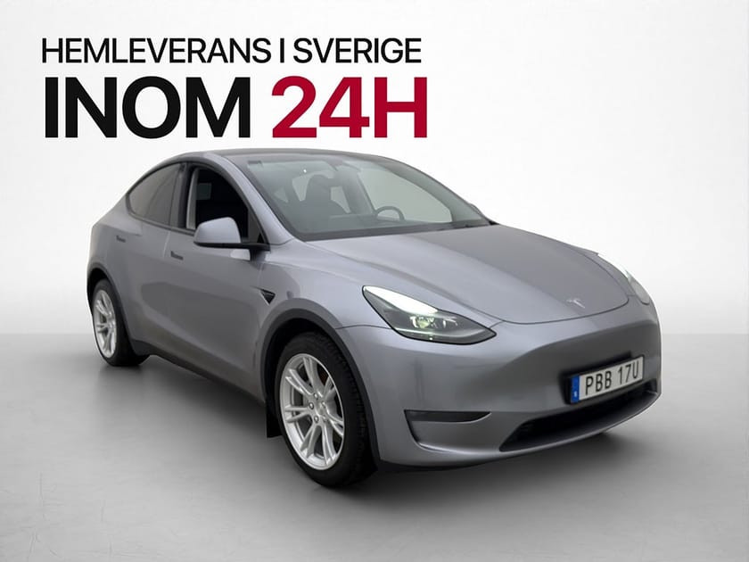 Bild 3 av Tesla Model Y Long Range AWD Uppgraderad AP Dragkrok Sv.Såld