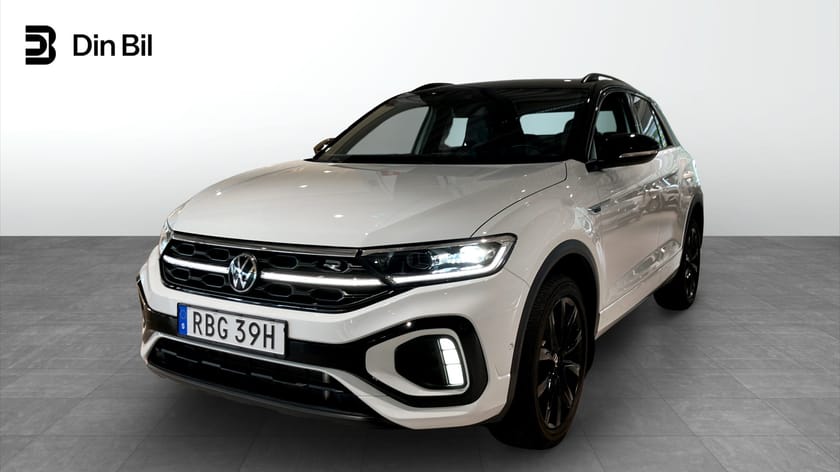 Bild 1 av Volkswagen T-Roc R-LINE 1.5 TSI Pluspaket, Black Style, Clima, Kame