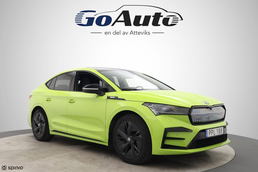 Bild 1 av Škoda Enyaq Coupé RS iV 299hk 4x4 Drag Backkamera Panorama