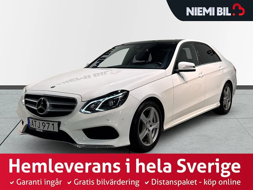 Bild 1 av Mercedes-Benz E 250 BlueTEC 4MATIC 4M 7G Plus AMG Sport Avantgarde Drag Dvärm Pano SoV