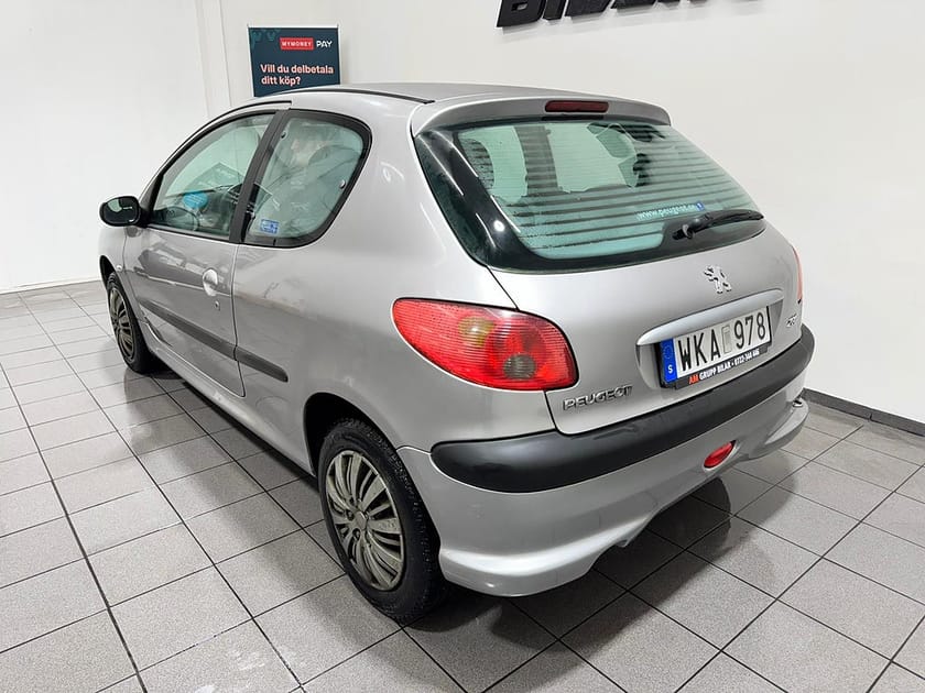 Bild 5 av Peugeot 206 3-dörrar 1.4 X-Line Euro 4 Ny Besiktigad