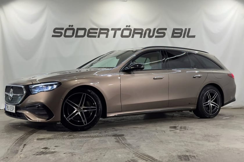 Bild 1 av Mercedes-Benz E 300 T e AMG LÄDER KAMERA GPS MOMSBIL
