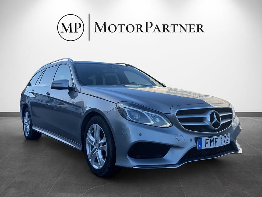 Bild 1 av Mercedes-Benz E 250 T BlueTEC 4MATIC AMG Panorama Värmare Drag Navi
