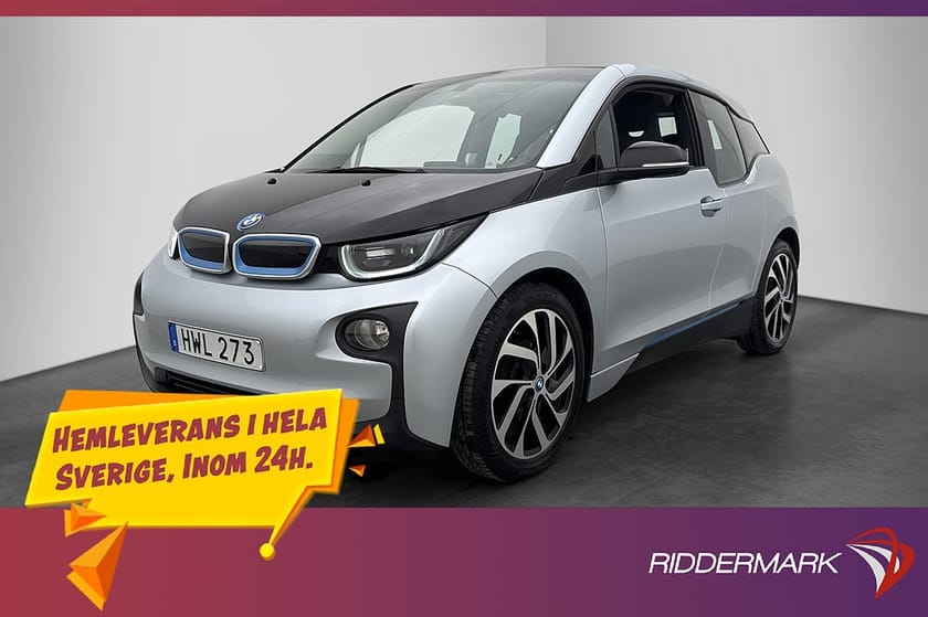 Bild 1 av BMW i3 60 Ah REX 170hk Comfort Sensorer Farthållare